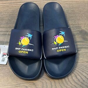 Men’s FILA Navy slip on slide size 11